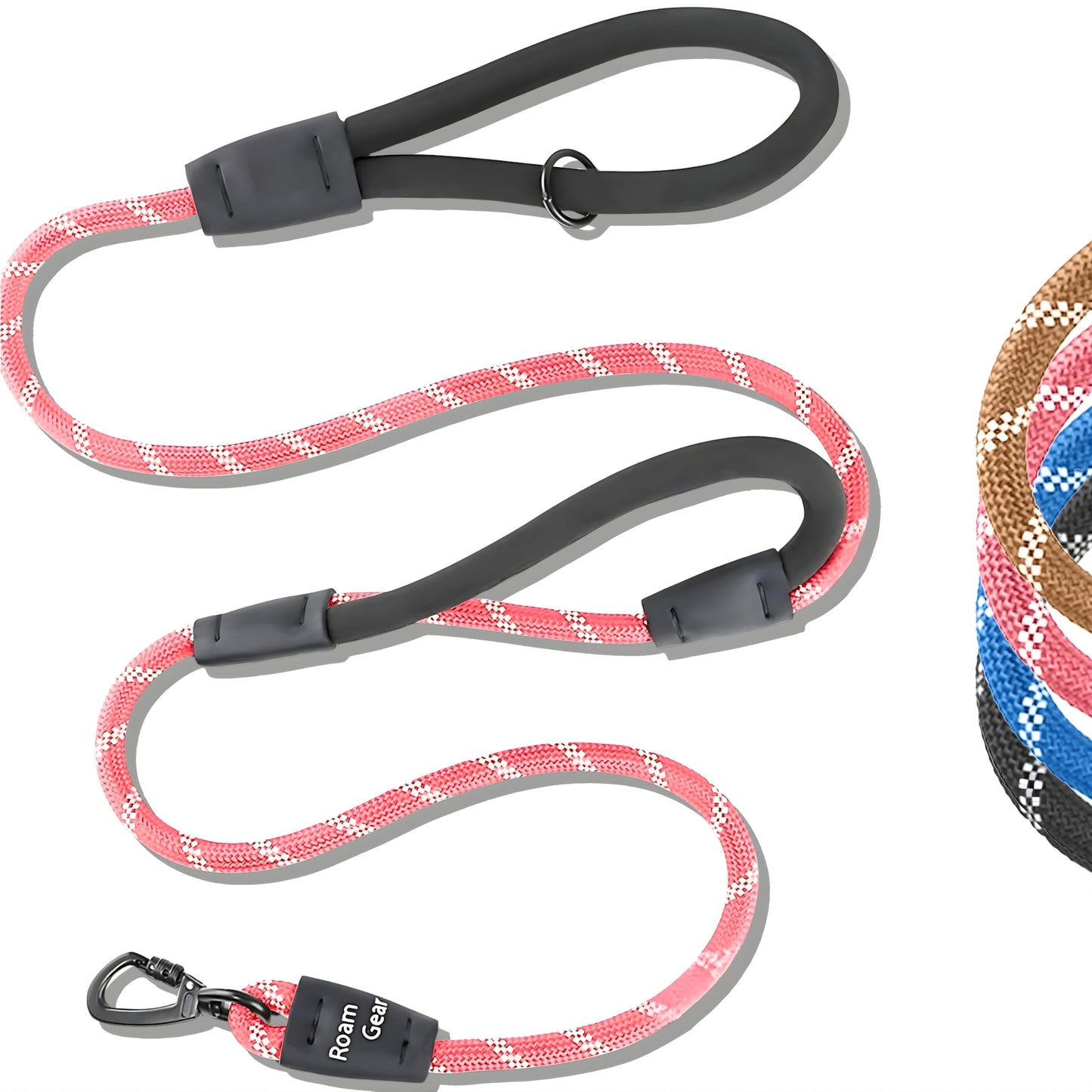 Reflective Heavy Duty Dog Leash with Padded Handles