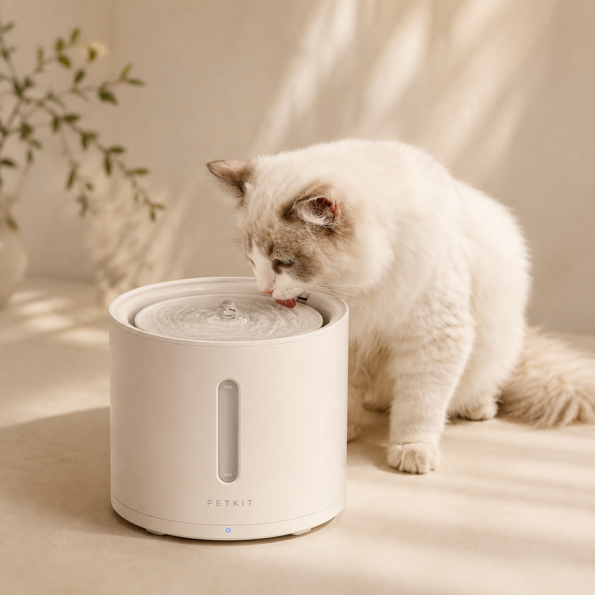 Wireless Smart Pet Water Fountain with App Control
