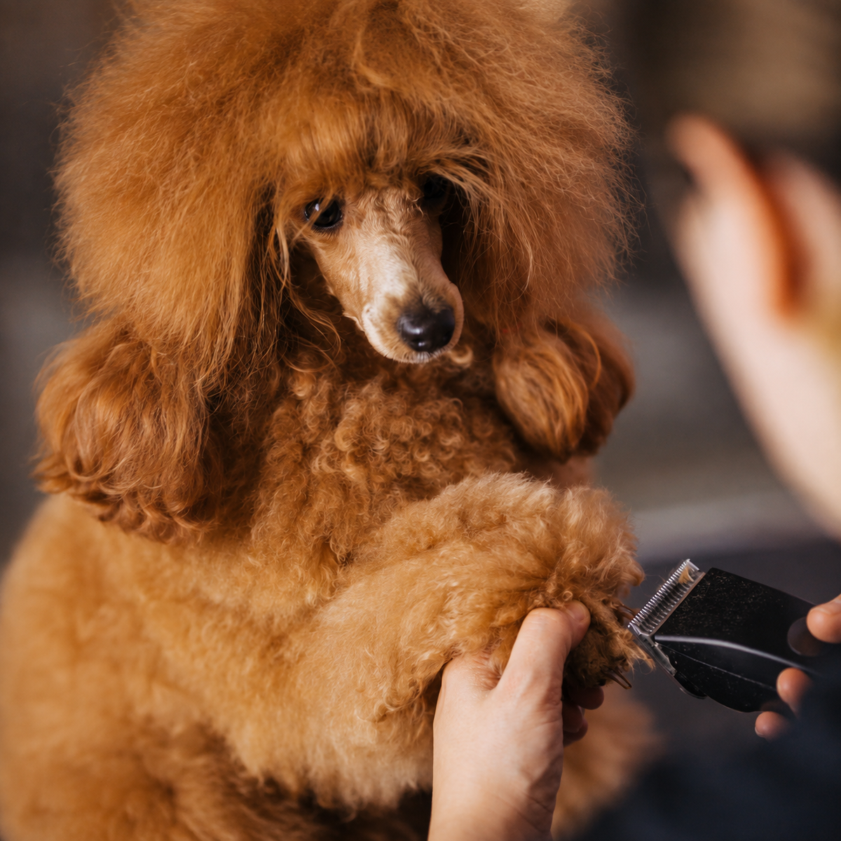 Waterproof Dog Paw Trimmer with LED Light