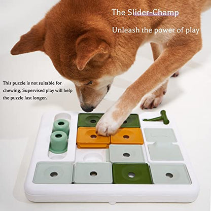 Three Level Dog Puzzle Toy for Mental Stimulation