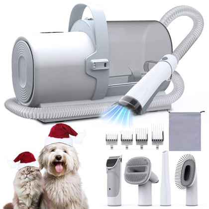 Low Noise Dog Grooming Vacuum Kit with Clipper