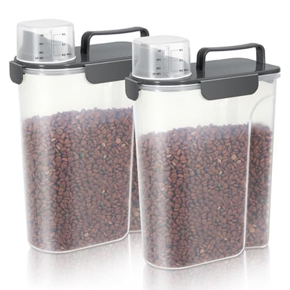 Airtight Pet Food Storage Container with Pour Spout
