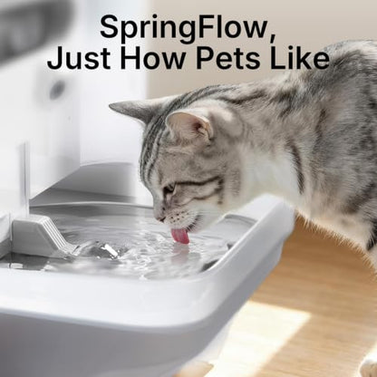 AI Smart Cat Water Fountain with Filterless Design