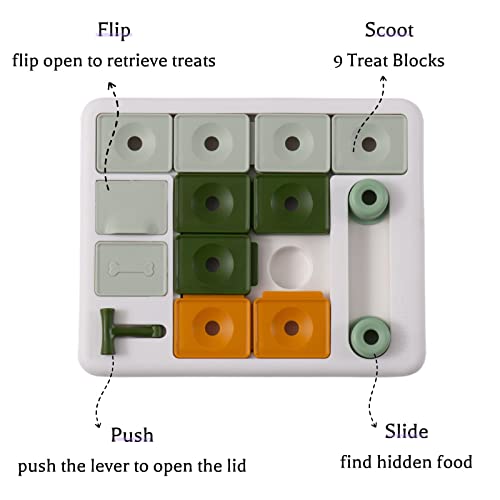Three Level Dog Puzzle Toy for Mental Stimulation