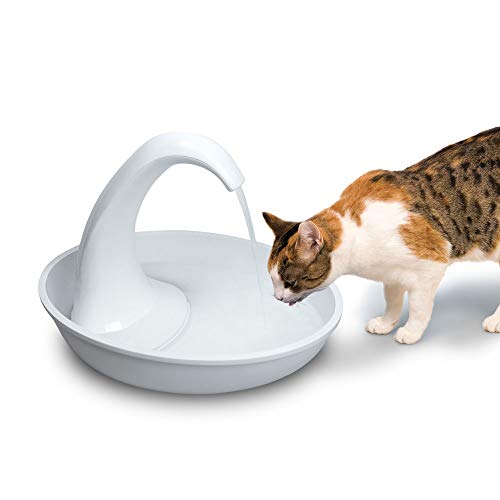 Swan Pet Water Fountain for Cats & Dogs
