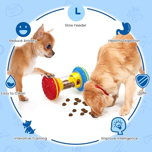 Interactive Treat Puzzle Toy for Smart Dogs