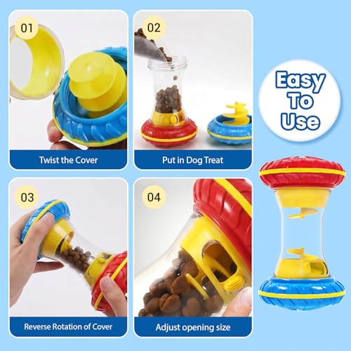 Interactive Treat Puzzle Toy for Smart Dogs