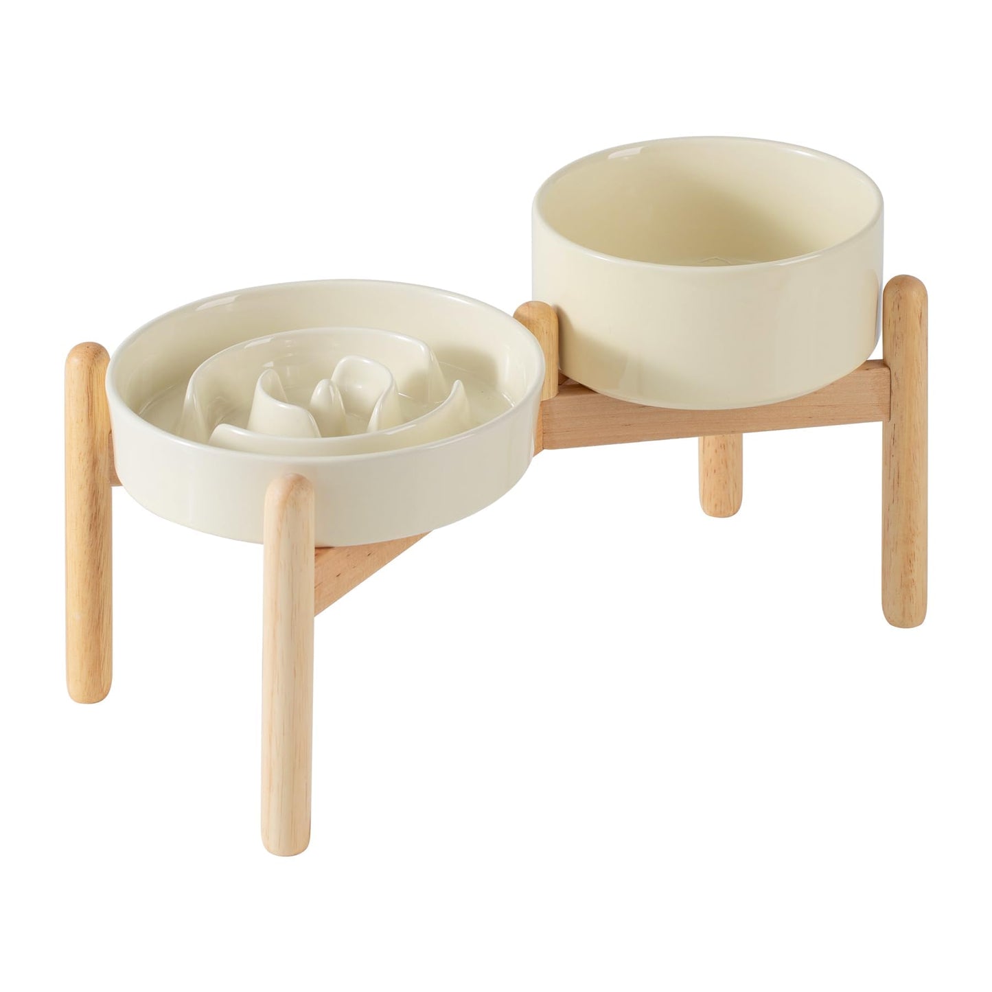 Ceramic Slow Feeder Bowl for Dogs & Cats
