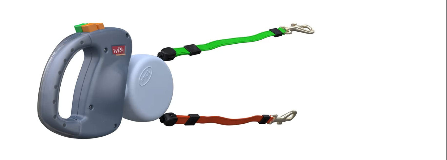 Wigzi Two Dog Retractable