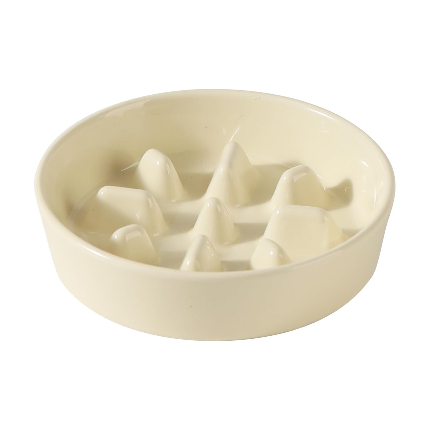 Ceramic Slow Feeder Bowl for Dogs & Cats