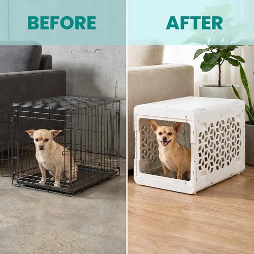 Collapsible Dog Crate for Indoor & Travel Use