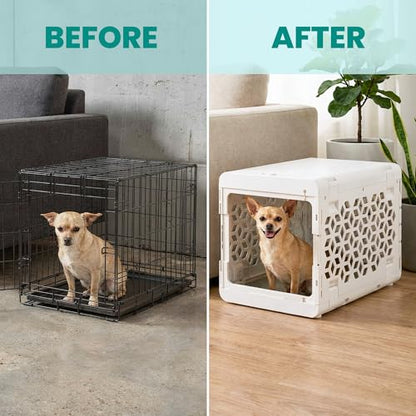 Collapsible Dog Crate for Indoor & Travel Use