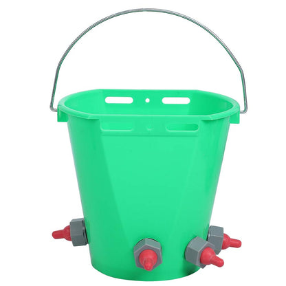 Multi Nipple Livestock Feeder Bucket for Farm Animals