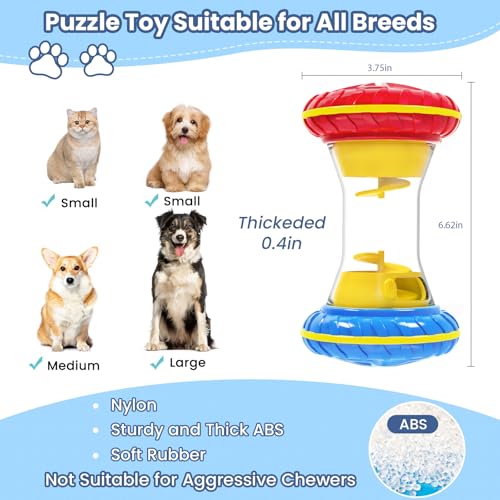 Interactive Treat Puzzle Toy for Smart Dogs