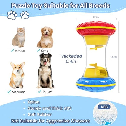 Interactive Treat Puzzle Toy for Smart Dogs