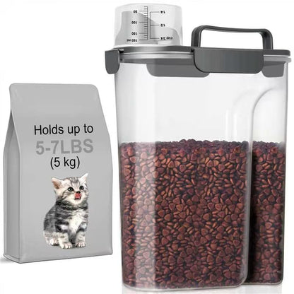 Airtight Pet Food Storage Container with Pour Spout