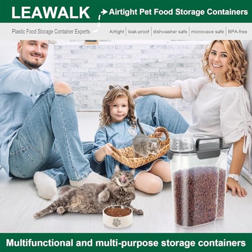 Airtight Pet Food Storage Container with Pour Spout