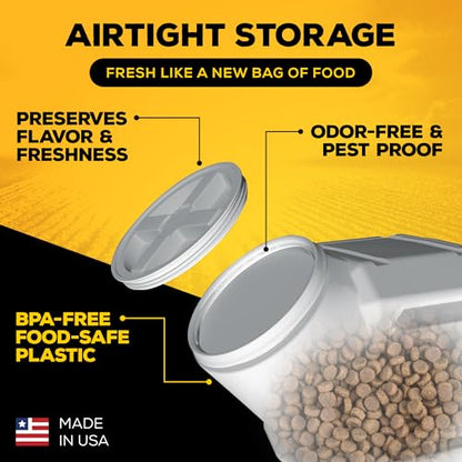 Gamma2 Vittles Vault Airtight Pet Food Storage Container