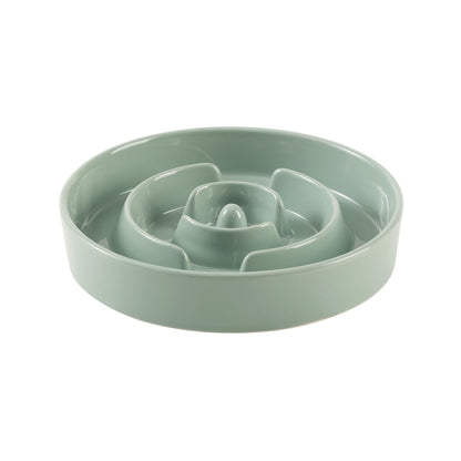 Ceramic Slow Feeder Bowl for Dogs & Cats