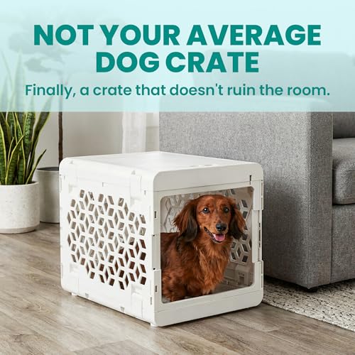 Collapsible Dog Crate for Indoor & Travel Use