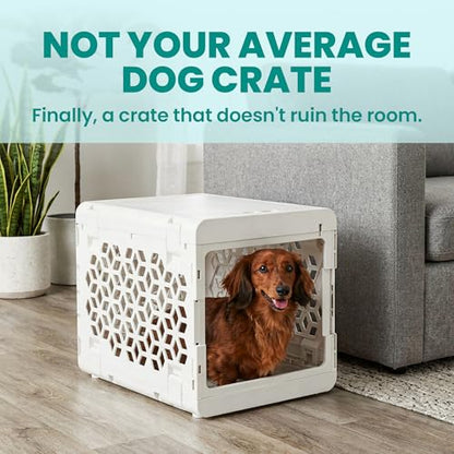 Collapsible Dog Crate for Indoor & Travel Use
