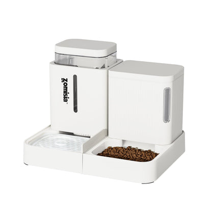 Gravity Pet Feeder & Water Dispenser Set