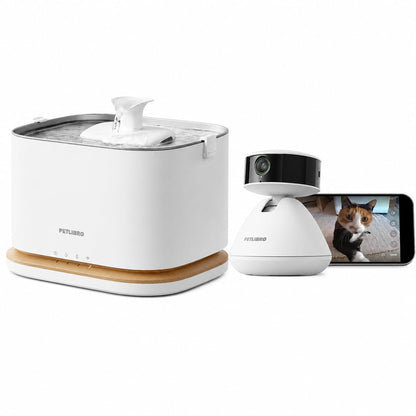 Cordless Smart Pet Water Fountain with App Control