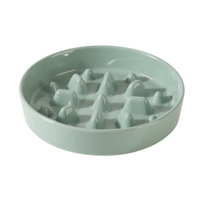 Ceramic Slow Feeder Bowl for Dogs & Cats