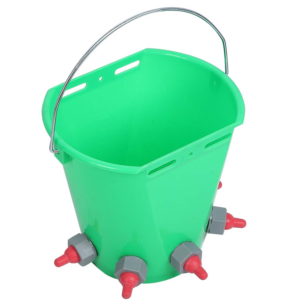 Multi Nipple Livestock Feeder Bucket for Farm Animals