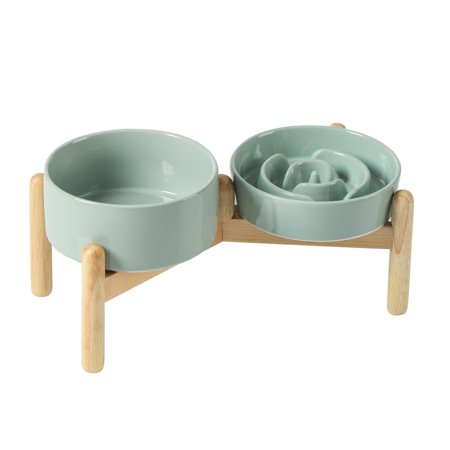 Ceramic Slow Feeder Bowl for Dogs & Cats