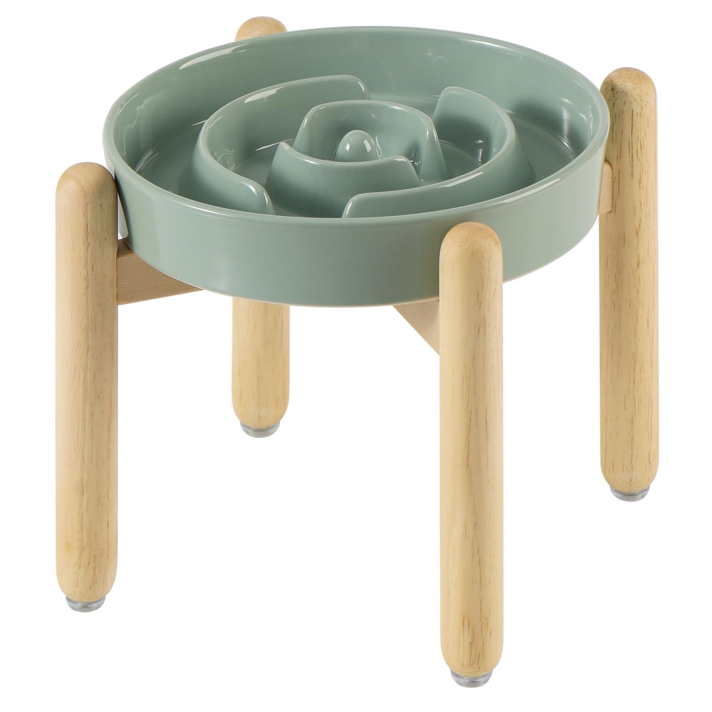 Ceramic Slow Feeder Bowl for Dogs & Cats