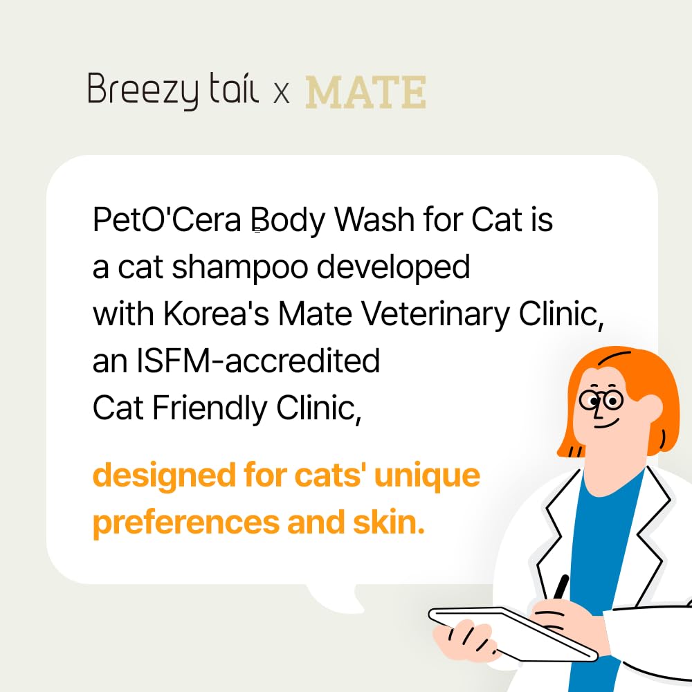 Hypoallergenic Cat Shampoo & Conditioner for Skin Care