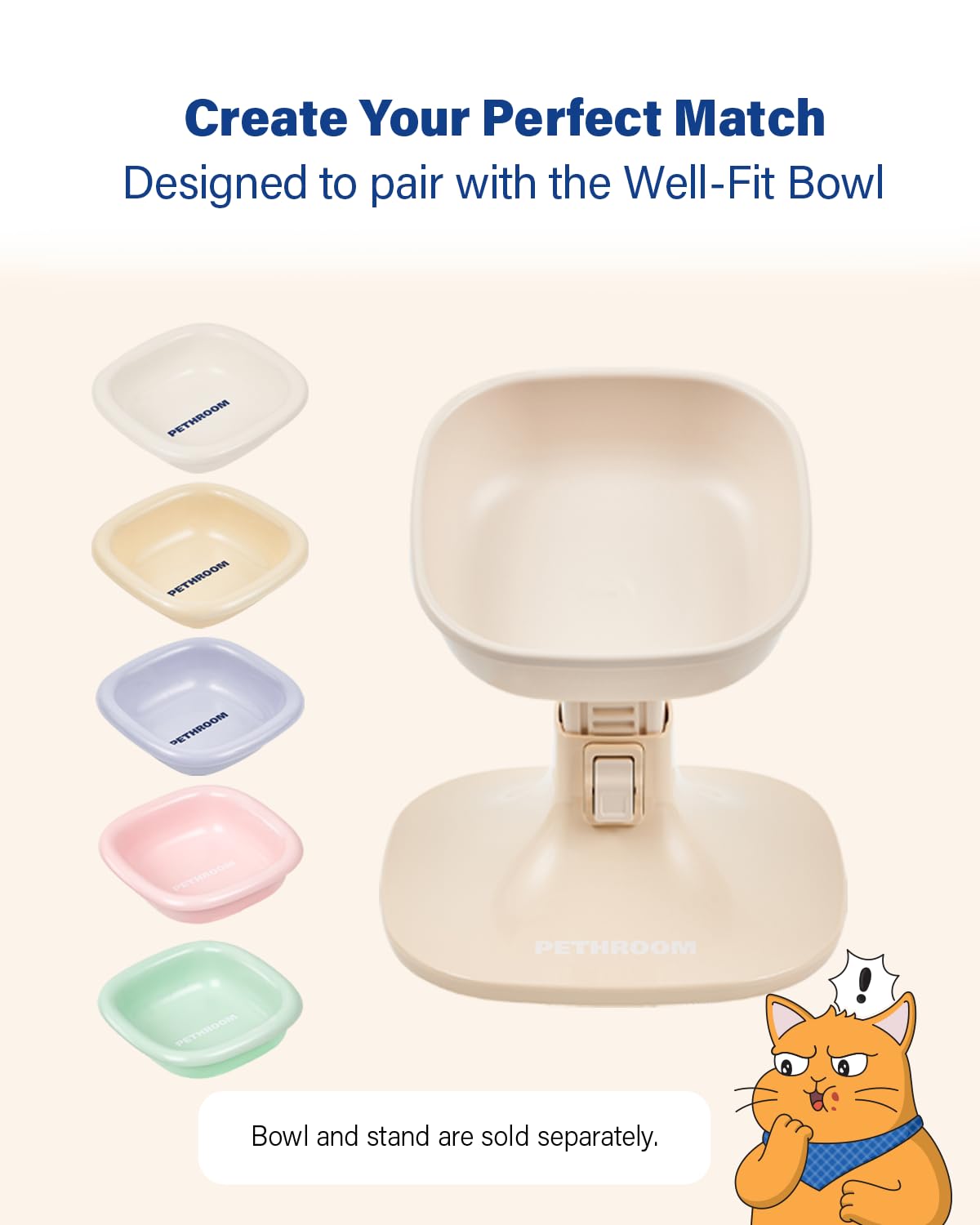 Well Fit Bowl Series for Cats & Small Dogs