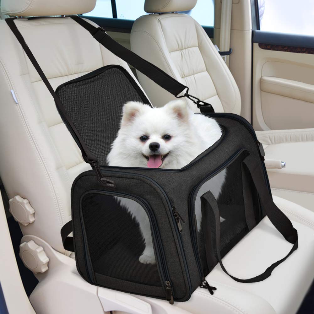 Soft Sided Pet Carrier for Cats & Small Dogs