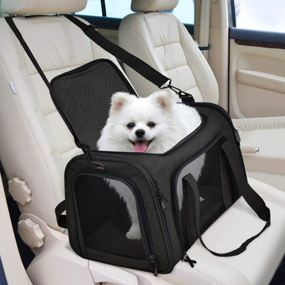 Soft Sided Pet Carrier for Cats & Small Dogs