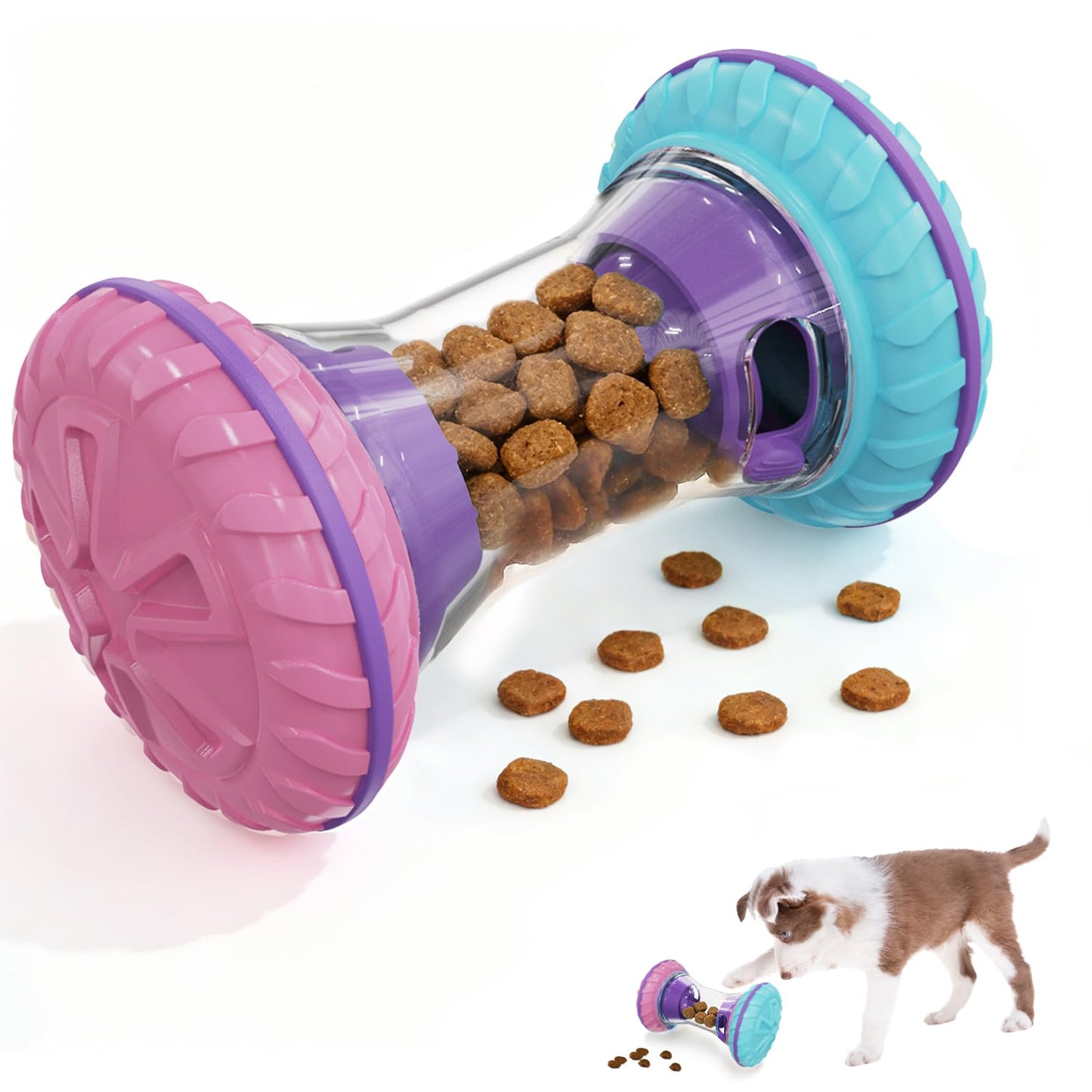 Interactive Treat Puzzle Toy for Smart Dogs