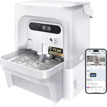AI Smart Cat Water Fountain with Filterless Design