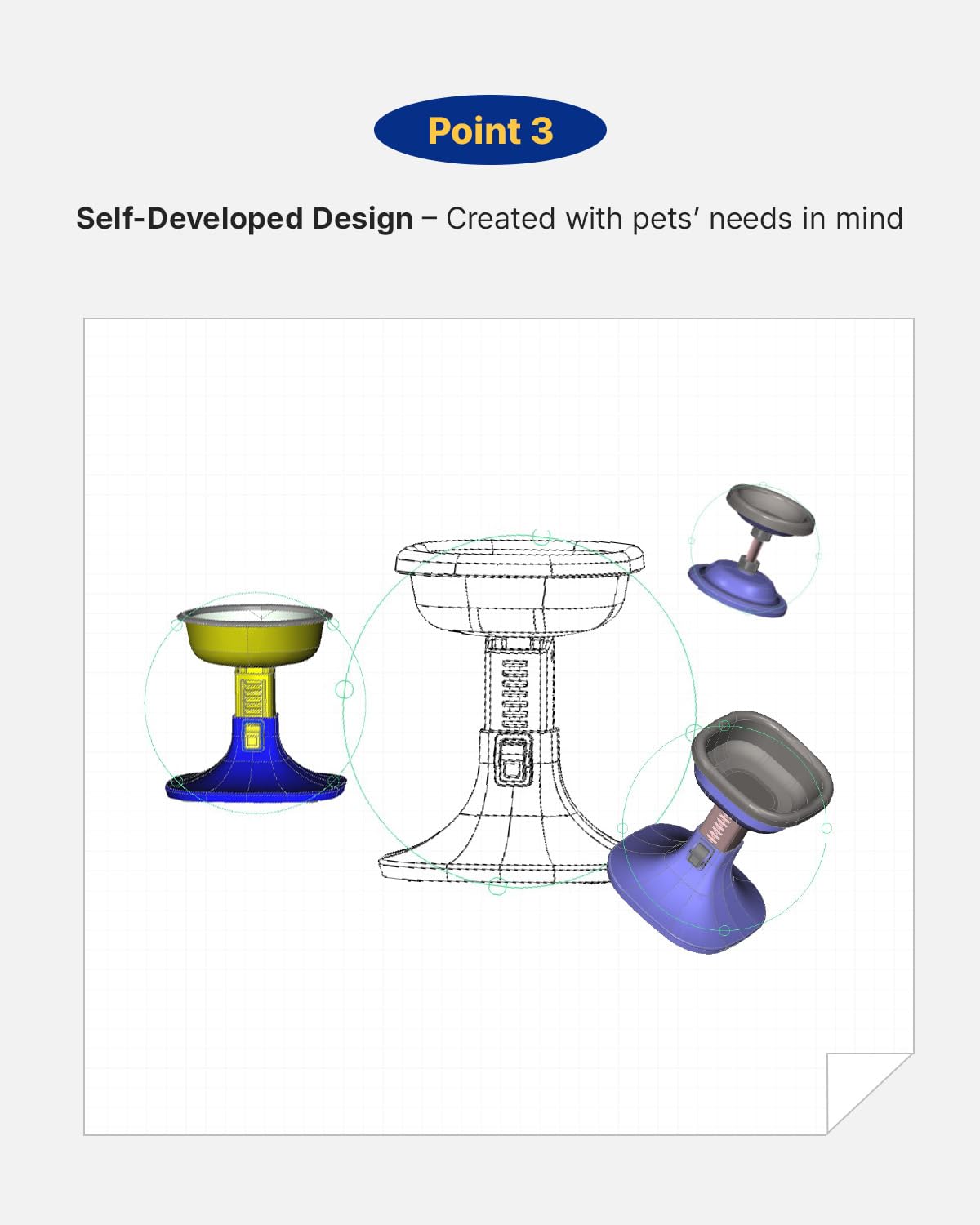 Well Fit Bowl Series for Cats & Small Dogs