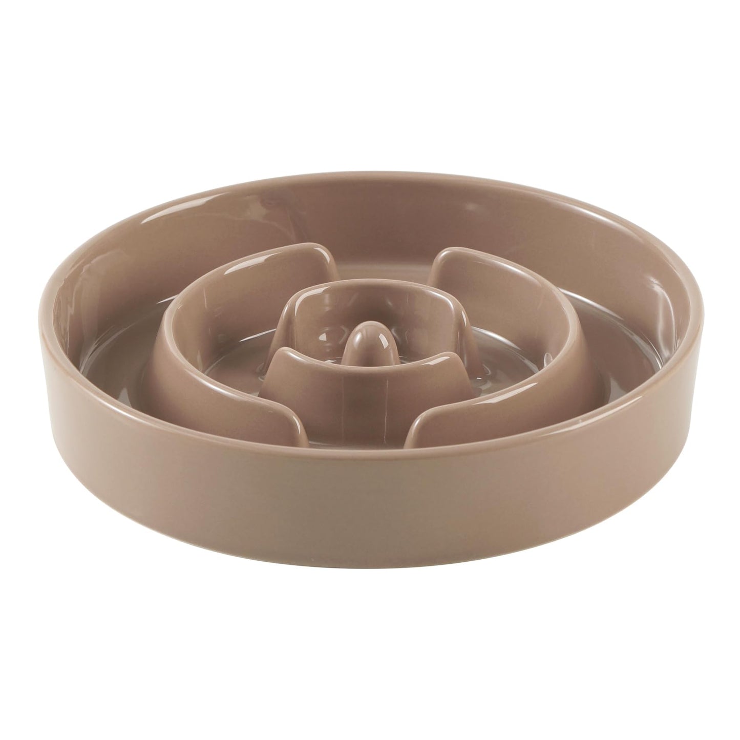 Ceramic Slow Feeder Bowl for Dogs & Cats