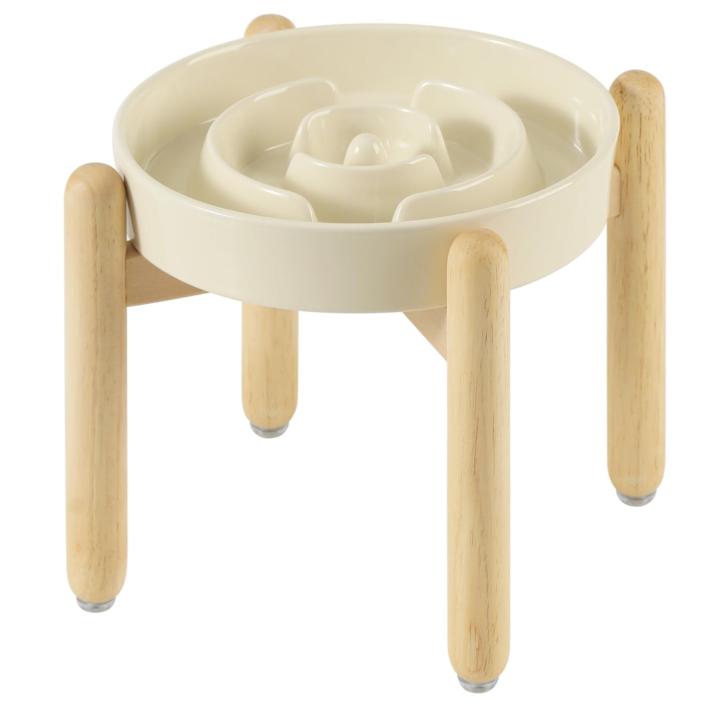 Ceramic Slow Feeder Bowl for Dogs & Cats