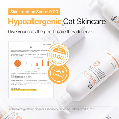 Hypoallergenic Cat Shampoo & Conditioner for Skin Care