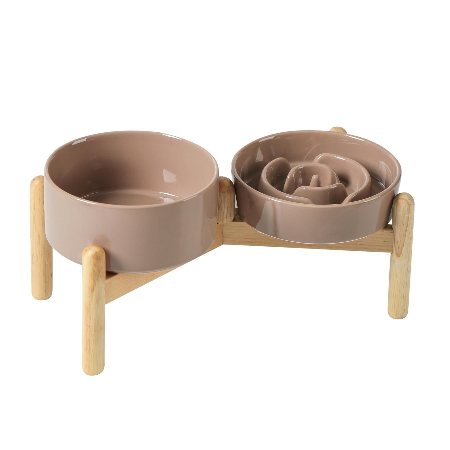 Ceramic Slow Feeder Bowl for Dogs & Cats