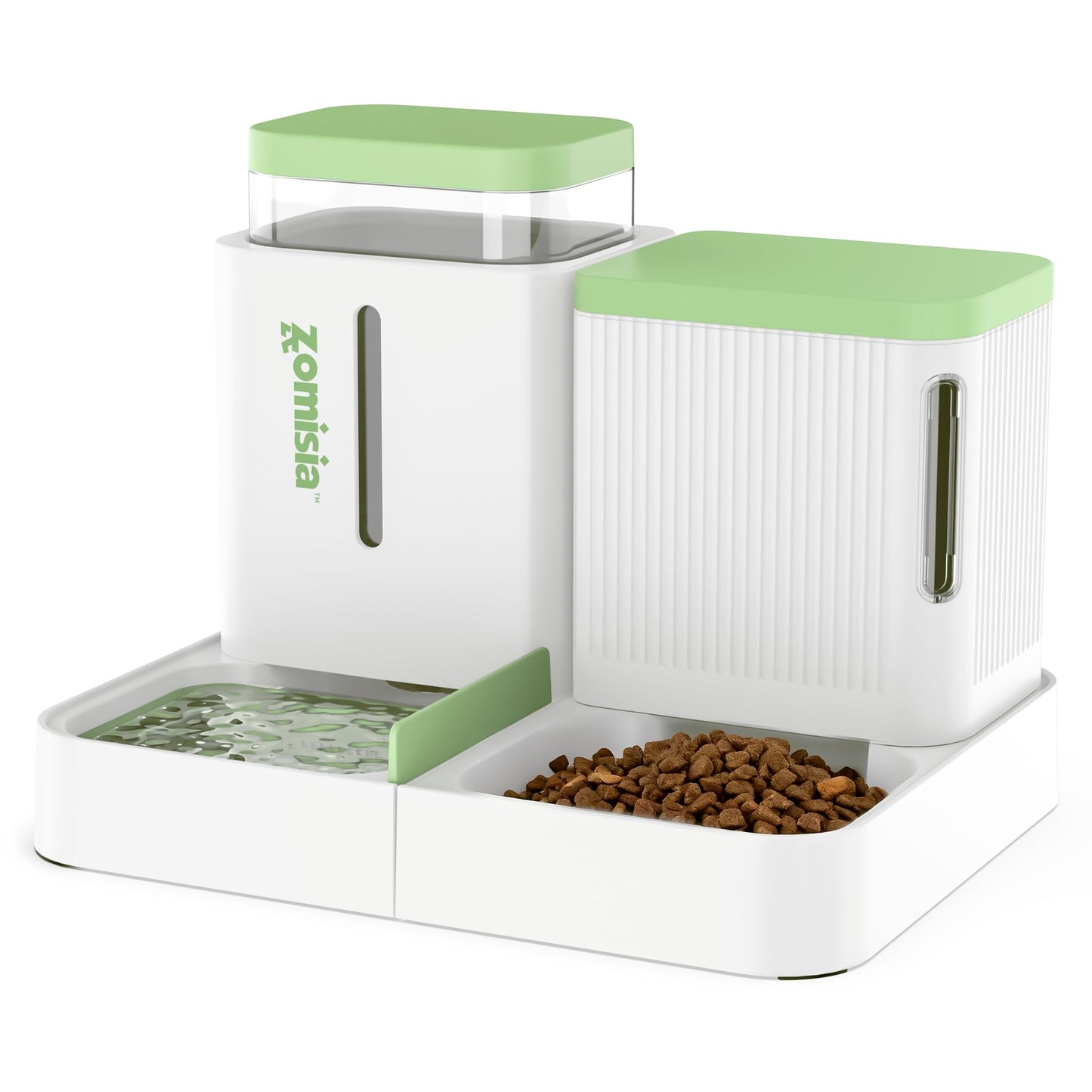 Gravity Pet Feeder & Water Dispenser Set