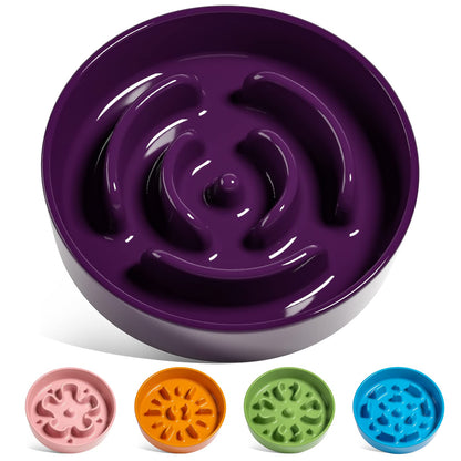 Ceramic Slow Feeder Bowl for Dogs & Small Pets