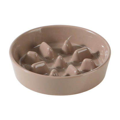 Ceramic Slow Feeder Bowl for Dogs & Cats