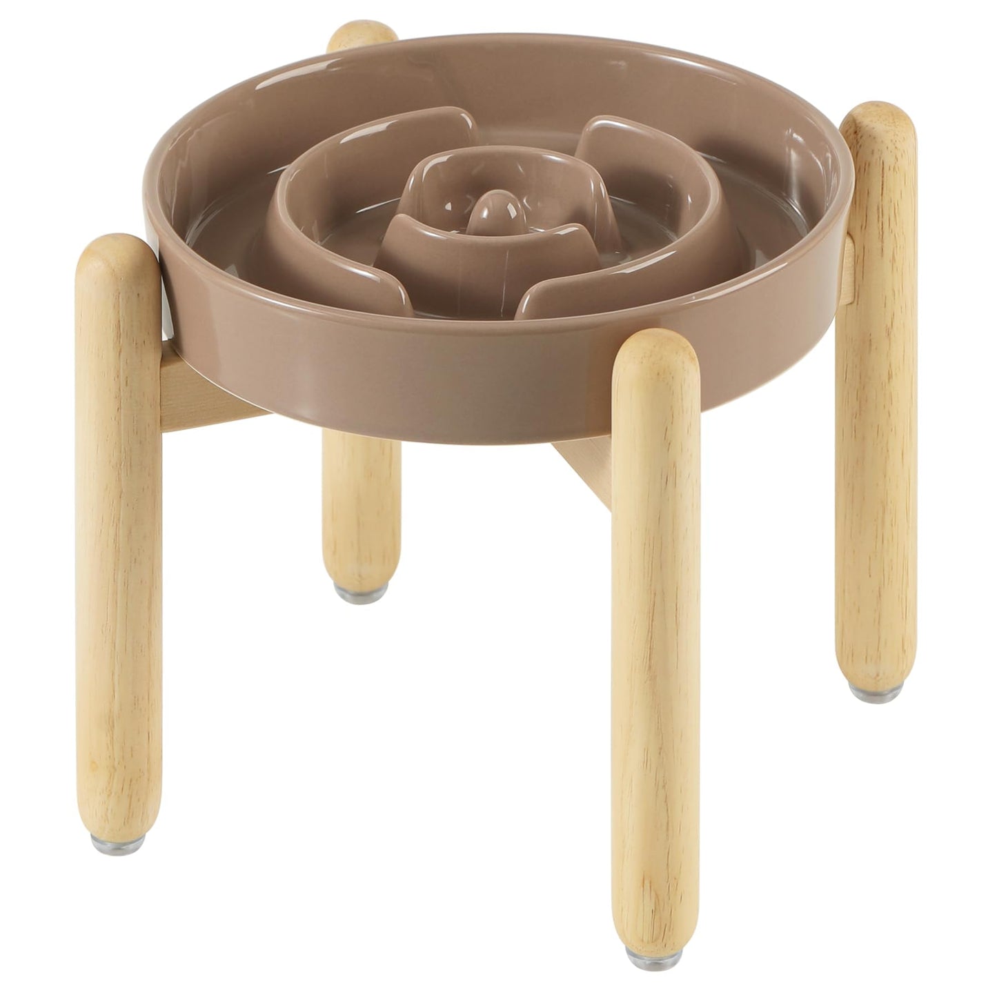 Ceramic Slow Feeder Bowl for Dogs & Cats