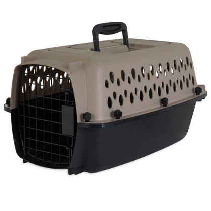 Plastic Dog Kennel for Safe Travel & Indoor Use