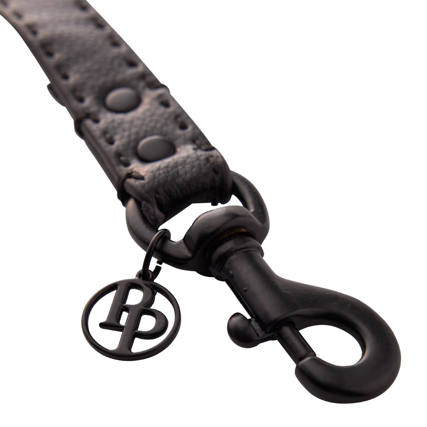 Vegan Leather Pet Leash with Durable Hardware