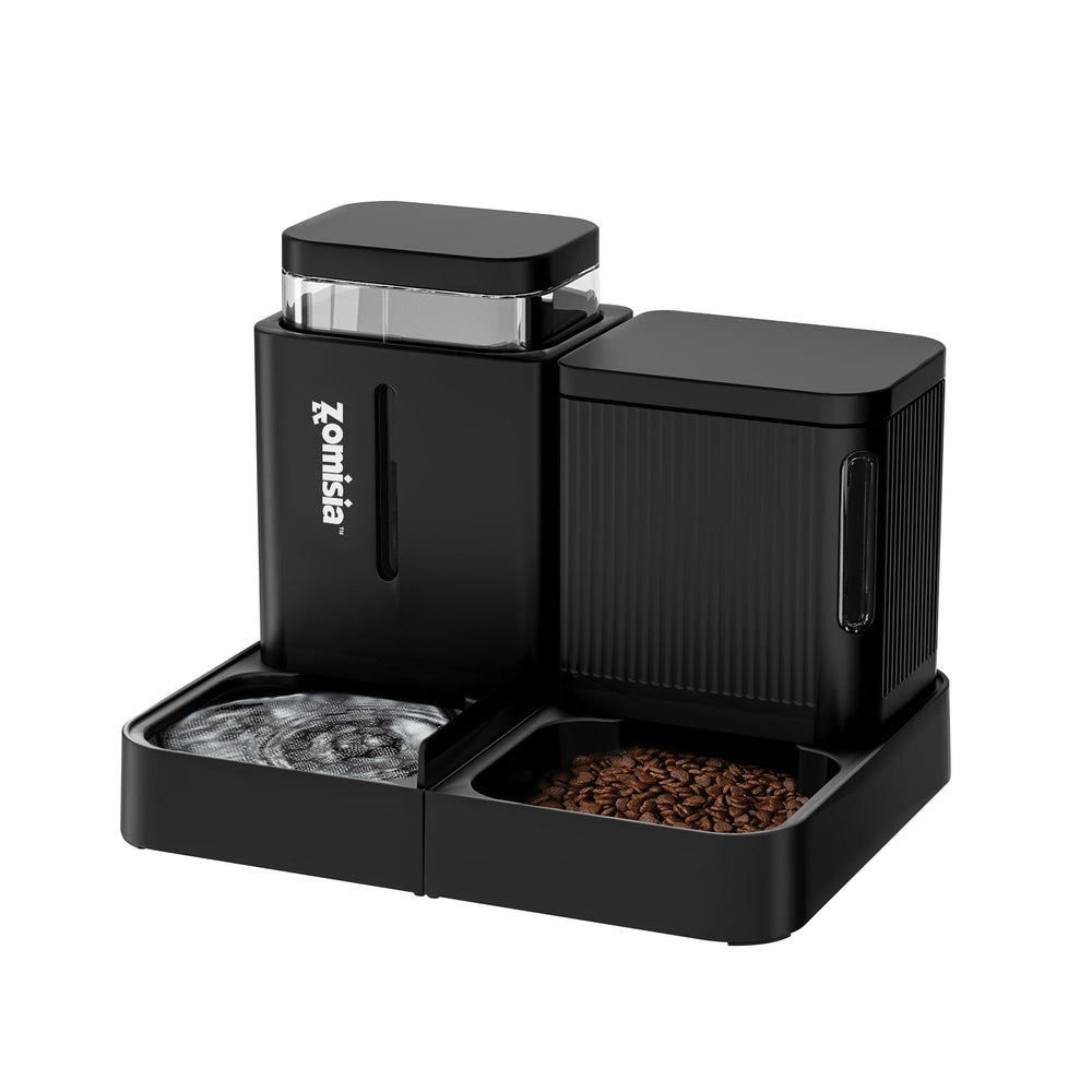Gravity Pet Feeder & Water Dispenser Set