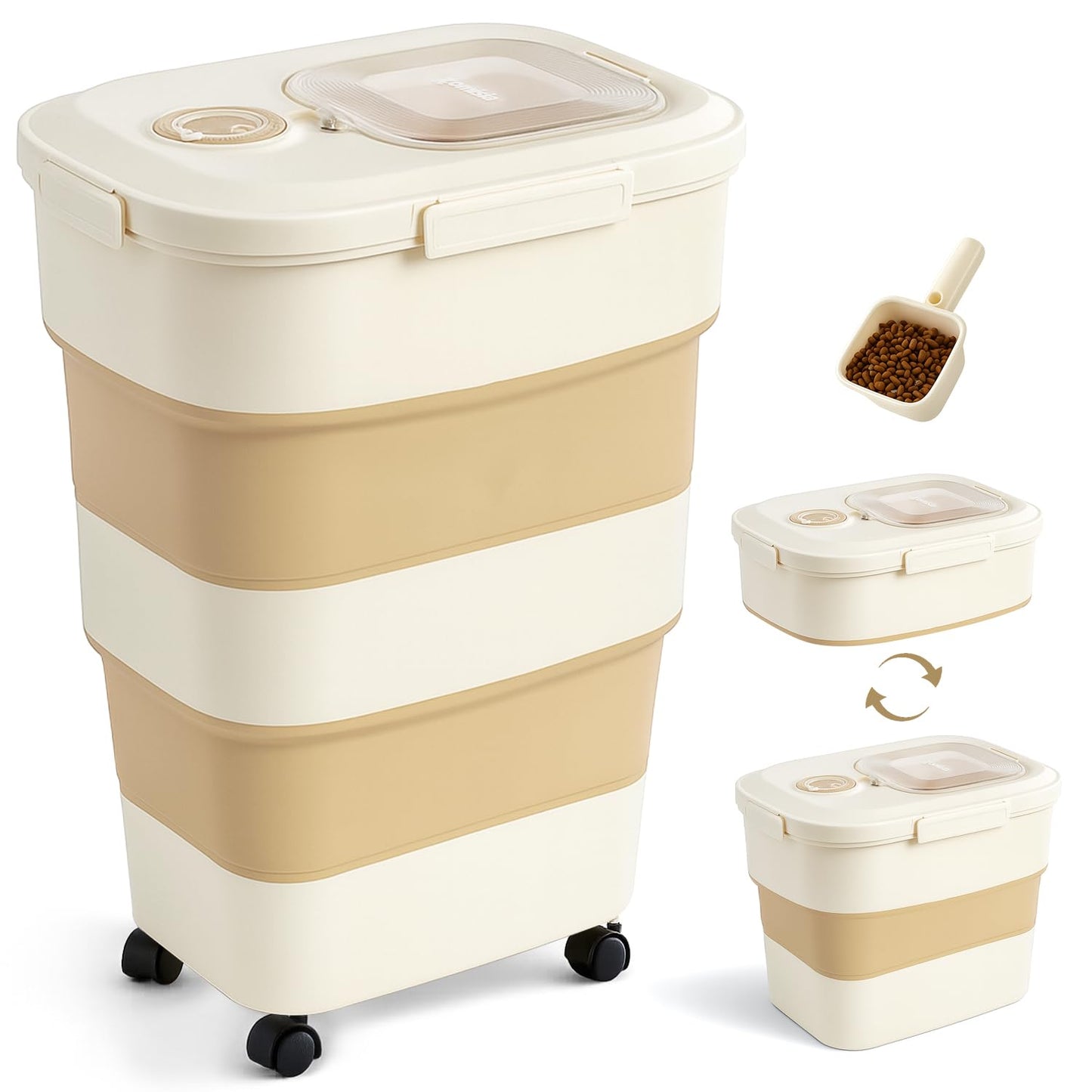 Large Airtight Dog Food Storage Container